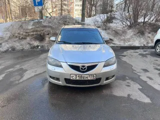 Mazda 3 2007 года, 105 л.с., пробег 185000 км, АКПП. VIN: JMZBK12Z581661686, госномер С318ЕН178.