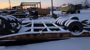 Прицеп лесовоз 2ПТС-9. Крайнее неудовлетворительное состояние близкое к "условно пригодному". Требует восстановления и проведения капитального ремонта основных агрегатов и узлов. Восстановление требует значительных затрат. Внешний вид неудовлетворительный. Имущество неоднократно подвергалось…