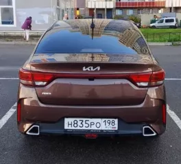 Автомобиль марки KIA, RIO, 2021 года выпуска, VIN: Z94C241BBNR249198, цвет   коричневый