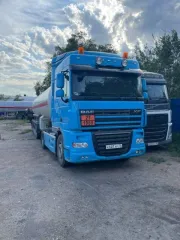 DAF FT XF 105.460, 2018 Седельный тягач DAF FT XF 105.460 XLRTE47MS0G216578 2018, в залоге АО "Райффайзенбанк".