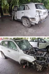 Автомобиль KIA Sorento, г/н К274 РС 161, 2012 г.в., VIN: XWEKU814DC0001826. После ДТП, восстановлению не подлежит.