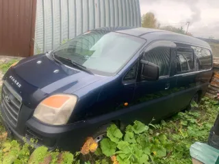 Hyundai H-1 2006. Легковой универсал Hyundai H-1 2.5 LWB, год выпуска: 2006, VIN: KMJWWH7HP7U793672, гос. номер: К383МС142, цвет: Темно-синий, тип двигателя: Дизельный, экологический класс: Третий, организация-изготовитель (страна): Hyundai Motor Company (Республика Корея). Автомобиль в залоге у…