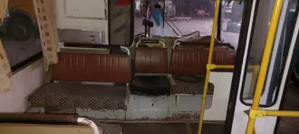 Автобус ПАЗ 32053, государственный регистрационный знак В 032 УМ13rus.