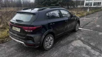 KIA Rio X Luxe, VIN: Z94C251BBMR139260, 2021, черный, хэтчбек.