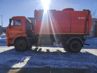Мусоровоз КО-440-7 на шасси КАМАЗ 2017 года. Пробег: 109994 км. Наличие ПТС: есть. VIN номер: XVL483231H0000744 (VIN базового шасси XTC432534Н1372514).
