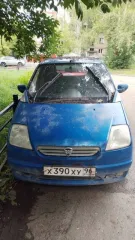 Хафей НФЖ7110 2006 года, VIN: LKHBG2AJ86AW12957, цвет синий. В автомобиле отсутствует АКБ.