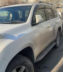 Автомобили легковые TOYOTA LAND CRUISER PRADO 2018 года выпуска, пробег 140000.00 км, VIN: GDJ150 0033718, цвет кузова: белый, местонахождение: Приморский край, Владивосток, Невельского ул, дом 3