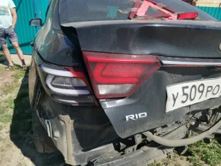 KIA RIO 2020 Легковой автомобиль седан KIA RIO 2020 г.в., г/н У509РО43, VIN: Z94C241BBLR183455, № двигателя: G4FGLW409446, после ДТП, повреждены крышка багажника, задний бампер в сборе, задний гос. номер, задние оба крыла, задняя правая дверь, отсутствует задний бампер, задняя правая фара, вмятина…