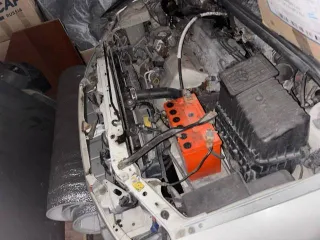 Toyota Ipsum 1997, 135 лс, 400000 км, АКПП, легковой автомобиль, марка: TOYOTA, модель: IPSUM, год изготовления: 1997, г/н: К654АУ154, отсутствуют фары, крышка капота, бампер, коробка передач в нерабочем состоянии, не на ходу
