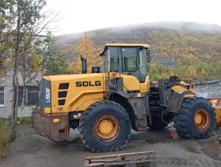 Погрузчик SDLG L953F, 2018, VIN VLGL953FJJ0620052, год выпуска 2018, двигатель № WD10G220E23, 1218D004454, цвет – желтый, вид движителя – колесный, мощность двигателя – 162,03 кВт/ч (220.30 л.с.), паспорт самоходной машины и других видов техники RU 335375 выдан 10.03.2021. Пробег: 20220.
