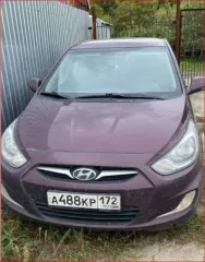 Hyundai Solaris, 2011 года, 123 лс. Автомобиль марки HYUNDAI модель Solaris 2011 г.в. VIN-номер Z94CU51DBBR018922