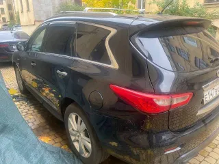 Infiniti QX60, 2014 года, 234 л.с., легковой автомобиль INFINITI QX60, марка: INFINITI, модель: QX 60, год изготовления: 2014 г.в., цвет: черный, VIN: 5N1CL0MM1EC522008, ПТС: 78УУ204645, г/н: Е147ВК198, мощность двигателя, л. с. (кВт): 234/172.1, экологический класс: четвертый, разрешенная…
