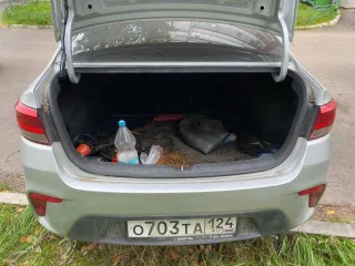 Kia Rio 2019 года, 123 л.с., пробег 215069 км, автоматическая коробка передач. VIN: Z94C241BBKR130835.