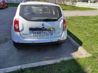 Автомобиль RENAULT DUSTER 2013 года выпуска Автомобиль RENAULT DUSTER 2013 года выпуска, мощность двигателя: кВт/л.с. 99,3/135, государственный номер К 681 УС 13 идентификационный номер: VIN Х7LHSRDJN49197982, цвет: белый, пробег до 40000 км, СТС, ПТС и ключи в наличии.