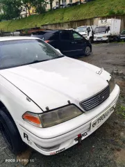 Toyota Mark II, 1987 года, АКПП Техническое описание: отсутствует двигатель, АКПП, колеса. требуется замена амортизаторов, суппортов, тормозных дисков, шаровых опор, сайлентблоков, рулевой рейки, рулевых тяг и наконечников, передних и задних верхних рычагов. Ходовую часть необходимо перебирать…