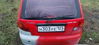 Легковой автомобиль ДЭУ Матиз, 2006 год, алый цвет, VIN: XWB4A11BV6A058825, госномер: Н303УЕ123.
