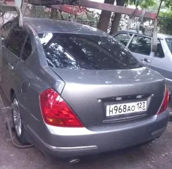 Nissan Teana 2007. Автомобиль Nissan Teana 2.3 Luxury, год выпуска 2007, государственный номер Н968АО123, VIN JN1BAUJ31U0304802. Обременение: залог, арест.