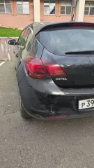 Opel Astra 2011, 115 лс, 196000 км. Автомобиль OPEL ASTRA, VIN XUFPE6DD3C3002173, кузов № XUFPE6DD3C3002173, цвет — черный металлик, год выпуска - 2011.