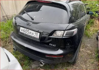 Infiniti FX, 2007 года, 328 лс, 396585 км, полный привод, АКПП еще автомобиль: infiniti f45 premium, идентификационный номер (vin): jn1tbn s50u0000299, год выпуска: 2007 г., пробег 396 585 км., мощность 328 л.с., цвет черный, двигатель 4494 куб.см. коробка передач автоматическая, руль левый…