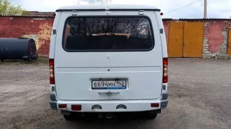 ГАЗ СОБОЛЬ 22177, 2020 года, VIN X96221770L0897986, гос. номер Е694МН142, кузов № 221700L0636307, двигатель № 76620168, цвет белый, мощность двигателя 120.6 л.с., тип двигателя дизельный, рабочий объем двигателя 2776 куб.см., с комплектом запасных колес, бывший в употреблении.