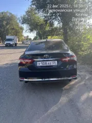 Toyota Camry, 2023, государственный регистрационный знак У 108 АЕ 05, цвет черный, VIN LVGBC74K0PG647503, местоположение: Республика Дагестан, г. Кизляр, стоимость 2 702 065 руб., задаток 540 413 руб. Вид транспорта: автомобиль. Год выпуска: 2023. Марка: Toyota, модель: Camry.