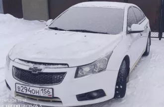 Автомобиль легковой, марка: Chevrolet, модель: Cruze, VIN: XUFJF696JC3039634, гос. рег. номер: 82940Н156, год изготовления: 2012