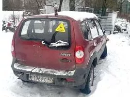 легковая машина Шевроле Niva 212, 2009 года выпуска, VIN Х9L21230090267186, грз. В106РС47