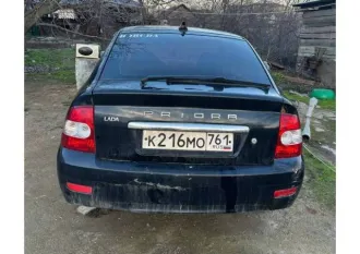 Lada Priora 2008 года, 98 лс, 100000 км. Автомобиль легковой, марка: LADA, модель: 217230, VIN: XTA21723080028549, гос. рег. номер: К216МО761, год изготовления: 2008.