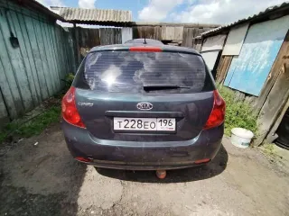 Автомобиль Легковой комби (хэтчбек) KIA CEED, Идентификационный номер (VIN) XWEFF242290008678, Регистрационный знак Т228ЕО196, 2009 года выпуска, Номер двигателя 64FC9Z106192, Тип двигателя Бензиновый, Шасси (рама) отсутствует, Цвет Зеленый, Рабочий объем двигателя 1591 см³, Мощность 122 л.с. (89.7…