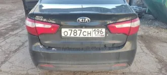 Kia Rio, 2014 года, 107 л.с., 300000 км. Автомобиль KIA Rio 2014 г.в. идентификационный номер (VIN) Z94CB41AAER201471, государственный регистрационный номер О 787 СН 196, тип ТС: легковой седан, категория ТС: В, цвет: черный, мощность двигателя: 107 л.с. /78,7 кВт, экологический класс: четвёртый…