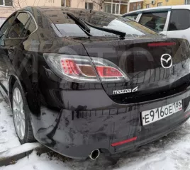 Автомобиль марки MAZDA модель 6, 2008 года выпуска, VIN номер JMZGH14F601211743, ГРЗ Е916ОЕ186, цвет: Темно Вишневый.