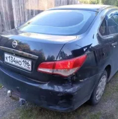 Nissan Almera 2018 г.в., цвет: черный, VIN: Z8NAJL11061623251, № двигателя K4MB497 P016943, шасси отсутствует, кузов № Z8NAJL11061623251. Обременения: залог в пользу АО «Эксперт Банк».