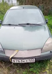 Renault Symbol EX14 2002 года выпуска. Седан зеленого цвета. VIN: VF1LB03C527537786. ПТС: 54 ОС 873711. Государственный номер: В763КТ122. Модель двигателя: K7JA700, бензиновый, номер R153553. Мощность 75 л.с. (55 кВт), объем 1390 куб. см. Разрешенная максимальная масса 1460 кг, масса без нагрузки…