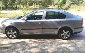 Skoda Octavia 2008 года выпуска. VIN: XW8CB21Z48K156580. Цвет серый. Мощность 85 кВт (116 л.с.). Объем двигателя 1598 куб.см. Двухзонный климат-контроль, электростеклоподъемники, электрорегулировка зеркал, подогрев сидений и зеркал, фронтальные подушки безопасности, задний парктроник…