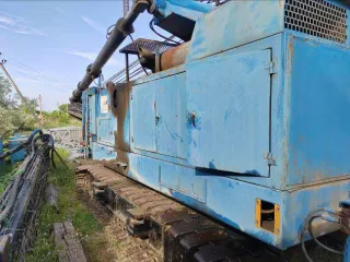 Буровая установка NISSHA (NIPPON SHARYO) DHP-80, 1990 года выпуска, масса 50 тонн, паспорт самоходной машины ТА 289488 от 03.10.2005, государственный регистрационный знак 77ВА8243. Имущество находится в залоге.