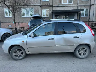 ЛАДА Калина 2012, VIN: ХТА111960С0213643, госномер Н407ОХ102, год выпуска 2012, цвет серебристый, кузов хэтчбек. Ознакомление с автомобилем в Магнитогорске, проспект Ленина, дом 142/1 по предварительной записи по телефону 89128087000