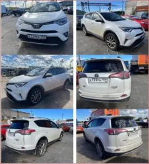 Toyota RAV4 2017, 146 л.с., полный привод, АКПП, цвет белый перламутр, VIN: XW7DDREV00S009518, госномер К739PH159.