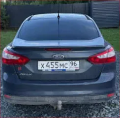 Ford Focus 2012 года, 105 лс, VIN X9FMXXEEBMCY60417, гос.номер Х455МС96