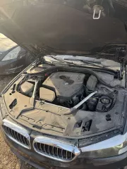 Легковой автомобиль BMW 520i VIN X4XJA19480WC06408 2018 года выпуска, черный. На ходу, документы и ключи в наличии.