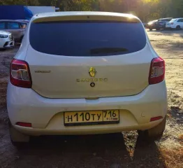 Renault Sandero 2016 года, VIN X7L5SRATB57081181