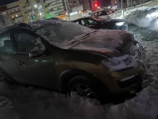 Renault Sandero 2016 года, 102 лс, не заводится, не на ходу, после ДТП.