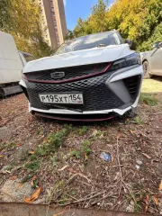 Geely Coolray 2023 Белый VIN LB37622Z0PX613800 После ДТП неисправен