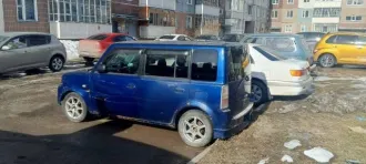 Toyota bB, 2000 года, 88 лс, 300000 км, АКПП, легковой автомобиль, марка: Toyota bB, год изготовления: 2000, мощность двигателя, л. с. (кВт): 88, кузов №: NCP300021097. Пробег уточнять при осмотре.