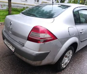 Renault Megane, 2006 года, 113 лс, 240904 км, легковой седан Renault Megane II C2E16 115 E2, 2006 года выпуска, VIN: VF1LM1B0H36655856, двигатель модель K4MD812 R022801 (1,6 л), СТС 40 04, 239055, ПТС 77 ТТ 962289