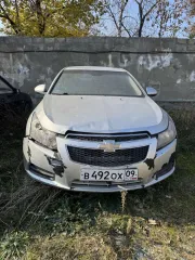 Chevrolet Cruze 2010, легковой автомобиль, марка Chevrolet, модель CRUZE, VIN XUFJF696JA3004459, гос. рег. номер В492ОХ09, год изготовления 2010.
