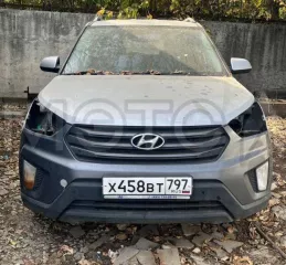 Легковой автомобиль, марка HYNDAI CRETA, 2017 года выпуска, VIN Z94G2813BНR049725, государственный номер Н365ОХ750  автомобиль находится в неудовлетворительном состоянии, частично разукомплектован, не на ходу, ДВС не запускается .