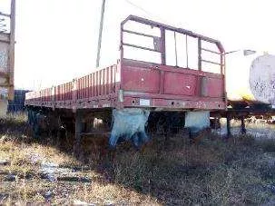 Полуприцеп с бортовой платформой Wanshida SDW9405, 2011 г.в., госномер ХА707027, VIN LA993NGB1B0SDW117