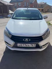 Автомобиль LADA VESTA VIN: XTAGFL110MY550405, 2021 года выпуска, цвет белый, гос номер В877КК761