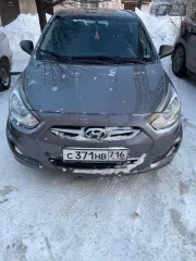 Hyundai Solaris 2014 года, 107 л.с., пробег 56018 км. VIN: Z94CT51CADR096096, государственный номер С371НВ716.