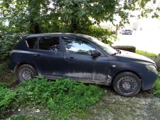 Mazda 3, 2007 года, 150 лс, 318915 км, автомобиль МАЗДА 3, г.в. 2007, VIN JMZBK14F681673512, цвет черный, МКП, автомобиль не на ходу, не заводится